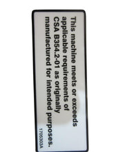 1705303 Csa Decal | JLG